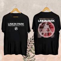 Mada Oficialūs Vyriški Linkin-Park Iš Nulio Pasaulinio Turo Marškinėliai Unisex Harajuku O-kakliukas Trumpomis Rankovėmis Pop Muzikos Marškinėliai Fano Dovana S