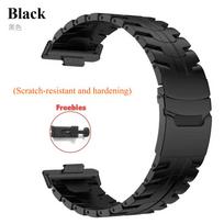 Prabangus titano dirželis Huawei Watch Fit4Pro/Fit4/Fit3 vyrams, verslo lydinio apyrankė HUAWEI WATCH FIT4 FIT3 apyrankei Correa Huawei Fit 3 juoda