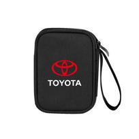 Automobilio Raktų Telefono Duomenų Laido Laikymo Krepšys Daugiafunkcis Automobilio Stilius Toyota Corolla Camry RAV4 Yaris C-HR Avensis Auris Hilux TRD