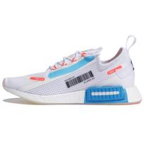 adidas NMD_R1 Spectoo Balti Šoko Mėlyni Unisex Sportbačiai Debesėlių Baltumo Saulės Raudonumo FZ3629 36⅔