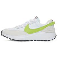 Nike Waffle Debut Balti Atominės Žalios Moteriški Sportbačiai Summit-White DH9523-101 35.5