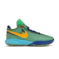 Nike LeBron 20 GS Kaleidoscope Vaikams Sportbačiai Žali Electric-Algae Game-Royal DV3021-300 38.5