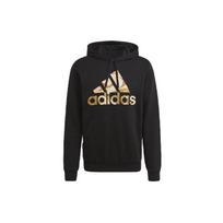Adidas Camo Hd Logotipo Spaudinys Sportinis Džemperis Vyriški Viršutiniai Drabužiai Juoda GL0019 M black