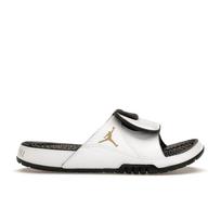 Air Jordan Hydro 11 Retro Šlepetės Gratitude Vyriški Sportbačiai Baltos Metalinės-Auksinės Juodos FN2452-170 45
