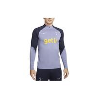 Nike Tottenham Hotspur Strike Logotipas Siuvinėtas Raidžių Spaudinys Slim Fit Užtrauktukas Ilgomis Rankovėmis Marškinėliai Vyriški Viršutiniai Drabužiai Violetinė DX3111-524 XXL