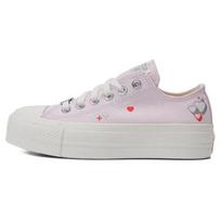 Converse Chuck Taylor All Star Lift Platform Low Y2K Širdelė Moteriški Kedai Violetiniai Lile-Daze Egret A09115C 37 white