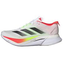 Adidas Adizero Boston 12 Balti Juodi Skaidriai Raudoni Unisex Sportbačiai Debesėlių Baltumo Pagrindinės Juodos Spalvos JQ2552 42⅔