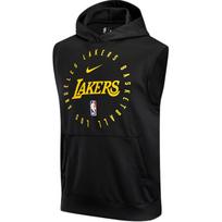 Nike Dri-Fit Nba Spotlight Los Angeles Lakers Gobtuvas Berankovis Džemperis Spausdinti raidėmis Vyriški gobtuvai Juodas HJ9174-010 M