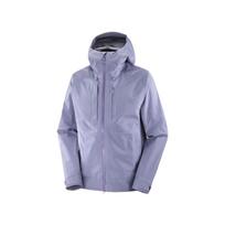 Salomon Outline Gore-Tex 3L GTX® Mountain Outdoor Waterproof Windproof Shell Jacket Men Jacket Iris-Purple C25367 M