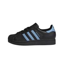 adidas Superstar 2 Juodi Peleno Mėlyni Moteriški Kedai Core-Black JS1338 41⅓