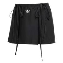 Adidas Originals Mini Sijonas Juostelė Klasikinis Klostuotas Sportinis Mada Madingas Universalus Laisvalaikio Sijonas Moteriški Sijonai JX2554 M black