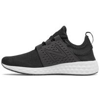New Balance Nb 680 V3 Fresh Foam Cruz Patogūs Sportinio Audinio Sintetinės Odos Žemi Bėgimo Bateliai Moteriški Sneakeriai Juodi Balti WCRUZSB 35