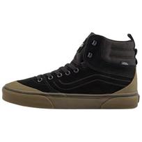 Vans Ashwood Madingi Universalūs Žemi Aukšti Ritinėjimui Batai Vyriški Sportbačiai Juodi VN000CXVB9M 40.5