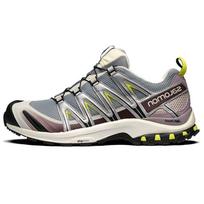 Salomon XA Pro 3D Lauko sporto tinklelio amortizuojantys neslystantys kvėpuojantys žemi bėgimo bateliai Unisex Bėgimo bateliai Smėlio-pilki 412322 44⅔