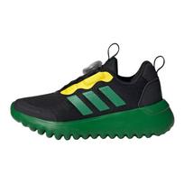 Adidas Activeflex Boa 3.0 Comfortable Versatile Low-Top Kids Running Shoes Kids Running Shoes Black Green Yellow IG3528 28