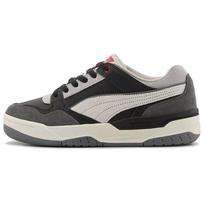 Puma Rebound Audinys Sintetinė Oda Patogūs Smūgius Sugeriantys Žemi Sportbačiai Unisex Sportbačiai Juodi Pilki 400214-03 37
