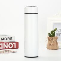 Kiniškas Retro Išmanus Temperatūros Rodmuo Izoliuotas Nerūdijančio Plieno Puodelis - Individualizuojama Verslo Dovana 401-500ml white