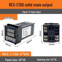 REX-C100 Išmanusis PID skaitmeninis temperatūros reguliatorius 220V