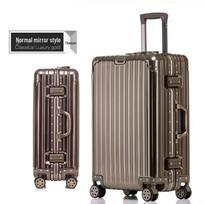20 colių aliuminio-magnio lydinio unisex rankinio bagažo vežimėlis lagaminas 20-inch