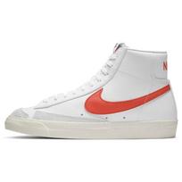 Nike Blazer Mid 77 Vintage White Mantra Orange Krosiniai batai Riedlentės batai BQ6806-110 40