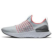 Nike React Phantom Run Flyknit 2 Pure Platinum Flash Crimson Sneakers CJ0277-007 42