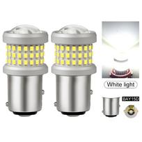 2 vnt. P21W LED 1156 T20 W21/5W 7443 P21/5W T25 2000LM Automobilio lemputės 7440 BA15S BAY15D BAU15S PY21W Automobilio DRL šviesa 1157 3157 Atbulinės eigos posūkio signalo stabdžių lemputė 1157 BAY15D P21/5W balta