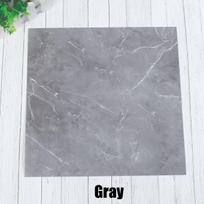 30cmX30cm Lipnus Patvarus Vandeniui Atsparus Marmuro Grindų Lipdukas Akmens Efekto Grindų Sienų Lipdukai Valgomojo Vonios Kambario „Pasidaryk Pats“ Virtuvės Dekoras KTY 10pcs pilka
