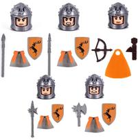 MOC Sostų Auksinio Šarvo Karių Sargas Jaime Lannister Barristan Selmy Meryn Trant Statybiniai Blokiniai Mini Veiksmo Figūrėlės Žaislai