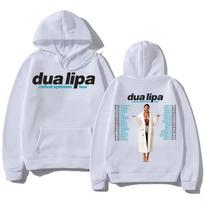 Radical Optimism Tour Hoodies Dua-Lipa Megztiniai Populiarios Tendencijos Unisex Megztiniai Aukštosios Gatvės Laisvi Atsitiktiniai Drabužiai Viršutiniai Drabužiai Paltai S