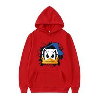 Disney Antuko Ančiuko Rašto Gobtuvėtas Ilgomahovės Megztinis Rudeniui ir Žiemai Disney Viršus Anime Gobtuvas Harajuku Gobtuvas Bėgiojimo Marškinėliai S
