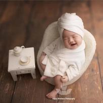 Kūdikio ir vaikų fotografijos drabužių rekvizitų tema „Kūrybinga mama“ 3-6 Month Baby