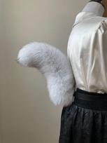Lapės katės erzinti Cosplay kailinė uodega - „Pasidaryk pats“ stilius ir juosmens dekoravimo rekvizitai