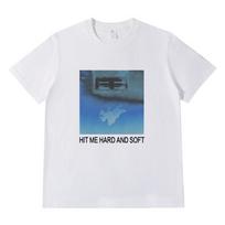 2026  Marškinėliai Billie Eilish, naujas albumas HIT ME HARD, tas pats repo marškinėlis trumpomis rankovėmis madingas prekės ženklas vyrams ir moterims S