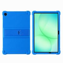 Samsung Galaxy Tab A11 Plus 11 colių apsauginis silikoninis dėklas, skirtas SM-X236B Samsung Galaxy Tab A11+ 11 inch SM-X236B tamsiai mėlyna spalva