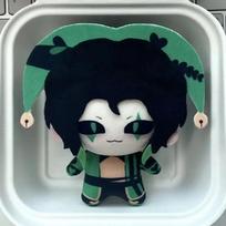10CM Mini Lėlių Rinkinukai Anime Fanatikas Cirkas Harlekinas Pliušinis Cosplay Mielas Kimštas Lėlės Kūnas Raktų Pakabukas Rekvizitas Gerbėjų Žaislai Kalėdinė Dovana