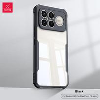 Xiaomi Poco F8 Ultra Poco F8 Pro dėklas XUNDD korpusas Skaidrus galinis dangtelis Oro pagalvė Smūgiams atsparus Buferis Apsauginiai dėklai For Poco F8 Ultra juoda