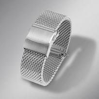 1,0 mm Milano tinklelio nerūdijančio plieno laikrodžio apyrankė Apyrankė Laikrodžio apyrankė 20 mm tinklelis 18 mm 22 mm Unisex keičiama dirželio detalė 18mm