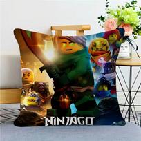 Animacinis N-Ninjago Pagalvės Dovanos Namų Biuro Baldai Miegamojo Sofos Automobilio Pagalvės Užvalkalas 45x45cm 16x16Inch