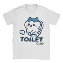 MINISO Chiikawa Y2k Vintage T Shirt Pure Tops Funny Women Unisex Short Sleeve Round Neck Tee Shirt Graphic T-Shirts S
