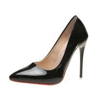 Mada Aukštakulniai 35-45 Didelio Dydžio Moteriški Batai 12cm Plonas Stiletto Banketui Vestuviniai Batai Seksualūs Smailianosiai Moteriški Vakarėlių Batai 35 juoda