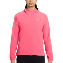 Nike Swoosh Swift kvėpuojantis vandeniui atsparus su gobtuvu užtraukiamas ilgomis rankovėmis bėgimo striukė moterims striukės HQ0651-897 XL pink
