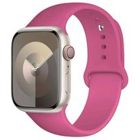 Silikoninė apyrankė Apple Watch dirželis 44mm 45mm 40mm 41mm 42-46mm 49mm sportinis apyrankė iwatch serija 11-10-9-8 7 6 5 4 SE-Ultra 2/3 40-41-S11-10 42mm SM