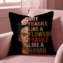 Art f-Frida K-Kahlo Cushion Cover Multi-Scene Pillow Cover for Home & Car - Reversible, Soft & Durable for Daily Use 30cmx30cm
