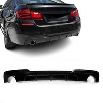 Performance galinis Difuzorius skirtas BMW F10 / F11 (535) su M-Pack bamperiu, juodas blizgus