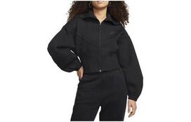 Nike Sportswear Tech Fleece Solid Color Zip-Up Cropped Jacket M juoda