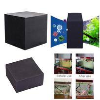 Vandens valytuvo kubo akvariumo filtras Eco-Aquarium Filter Itin stiprus 10X10X5CM juoda