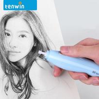 Elektrinis automatinis trintukas įkraunamas trintukas pieštukų pėdsakai De Crayon guma tapybai balta