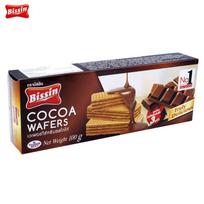 Bissin kakaviniai vafliai 100 gx 1 vnt / 3 vnt / 6 vnt / 12 vnt - tailandietiškas užkandis 100 g
