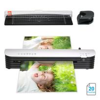 SL299 laminavimo mašinų rinkinys A4 dydžio karšto ir šalto laminavimo 2 volelių sistema su 20 laminavimo AU Plug