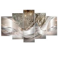 5 vienetų sienų meno drobės tapyba Abstraktus kiaulpienės plakatas Modernus namas Miegamasis Svetainė Modulinės apdailos nuotraukos 20X35 20X45 20X55cm